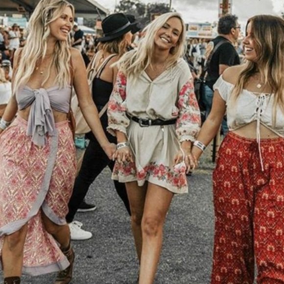 New Cleo Boho Gypsy Tassel Tunic Dress Top - Picture 4 of 12